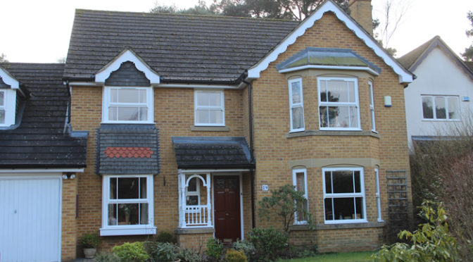 UPVC Mock Sliding Sash Windows, Finchampstead, Berkshire